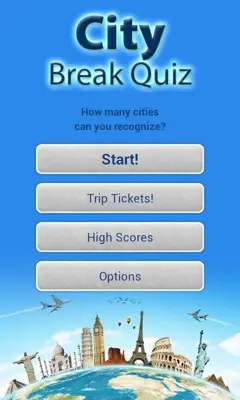 City Break Quiz android App screenshot 2